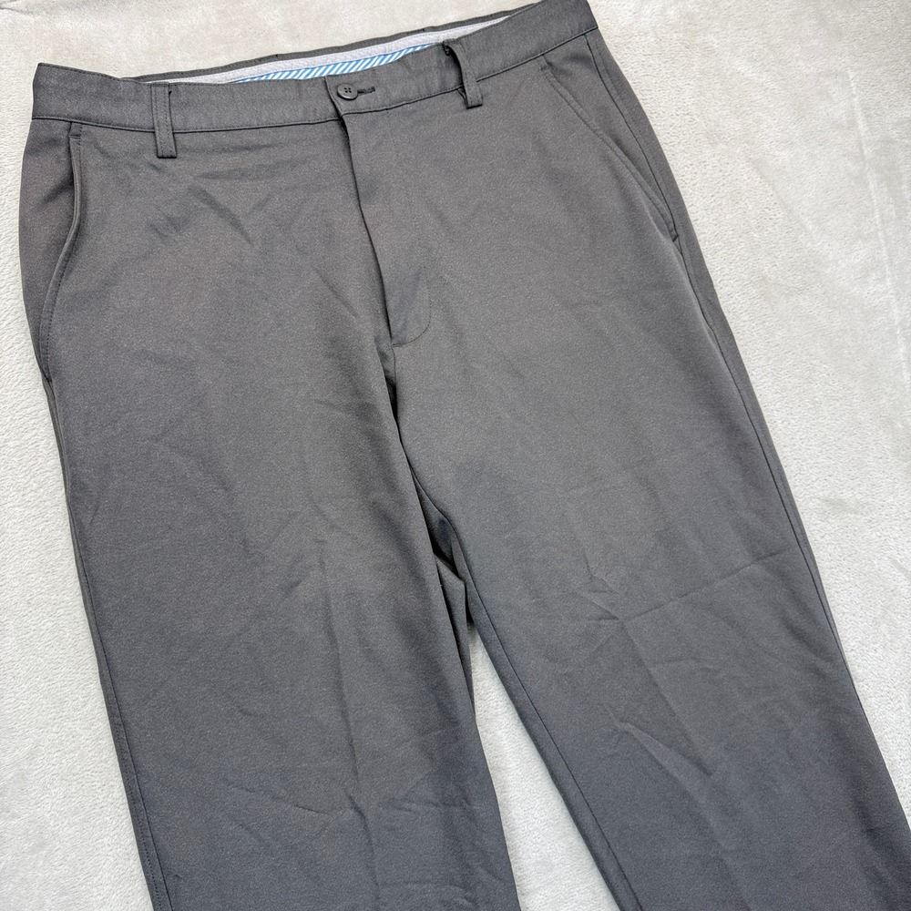 FootJoy Pants Mens 34x32 Charcoal‎ Gray Performance Straight Leg Stretch Golf